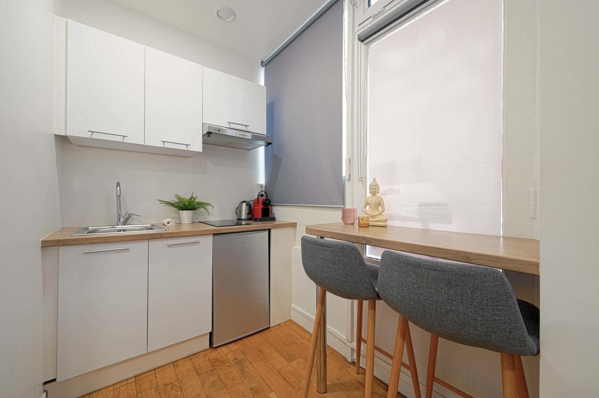 Modern Studio Fully Renovated Paris Eksteriør billede